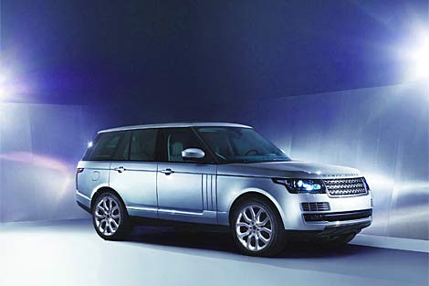 2013 Range Rover L405 has an all-alloy structure